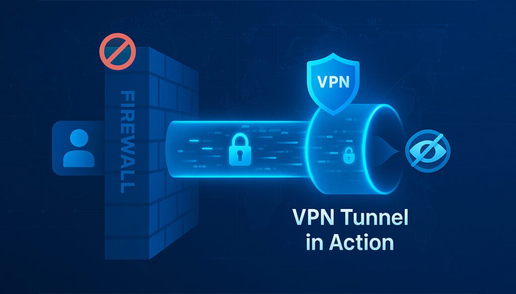 Can vpn bypass firewall