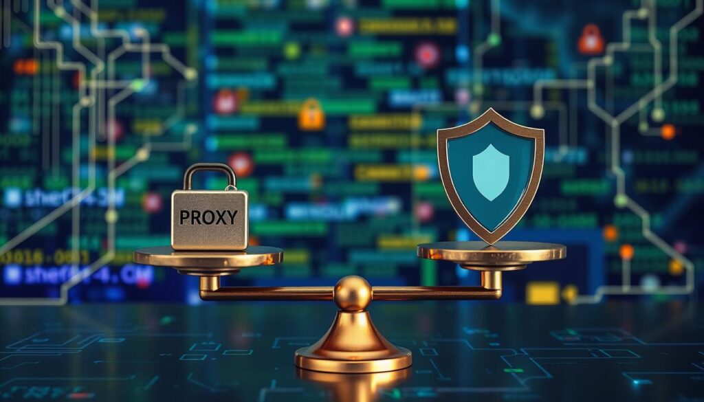 Evaluating risks and benefits of using proxies