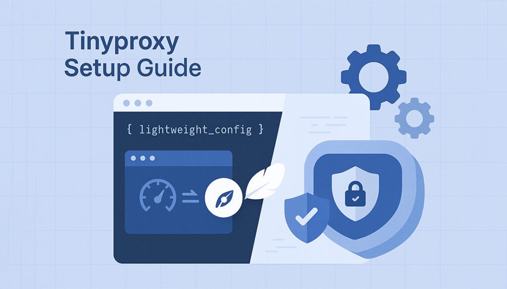 how to make a proxy server on Linux (Tinyproxy)