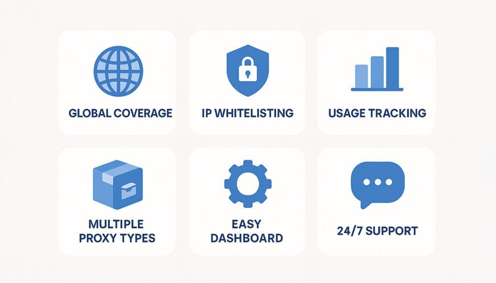 IPRoyal Proxy features