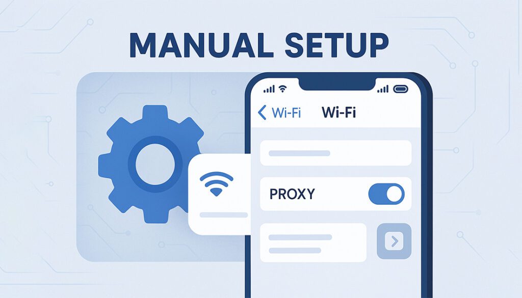 how to use proxy on iPhone