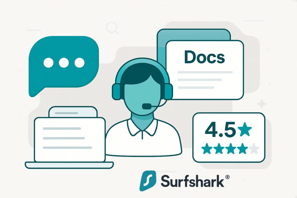 Surfshark VPN Review Support, Doc & Rating