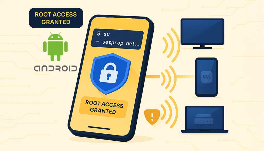 Share VPN on Android via Hotspot