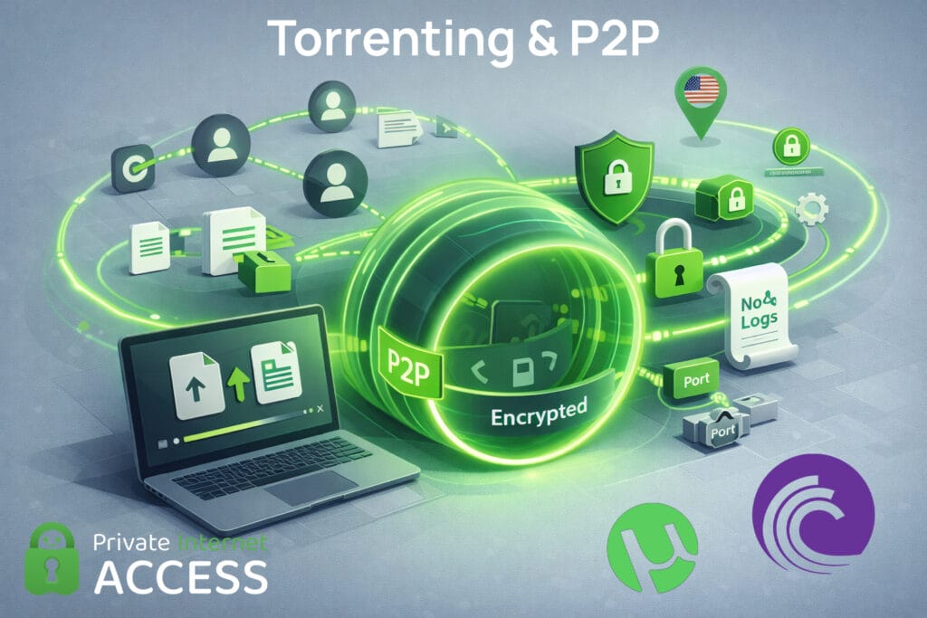 Private Internet Access Torrenting and P2P