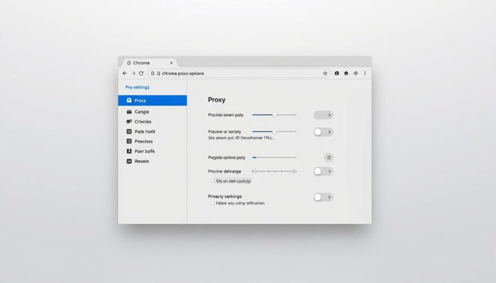 chrome proxy options