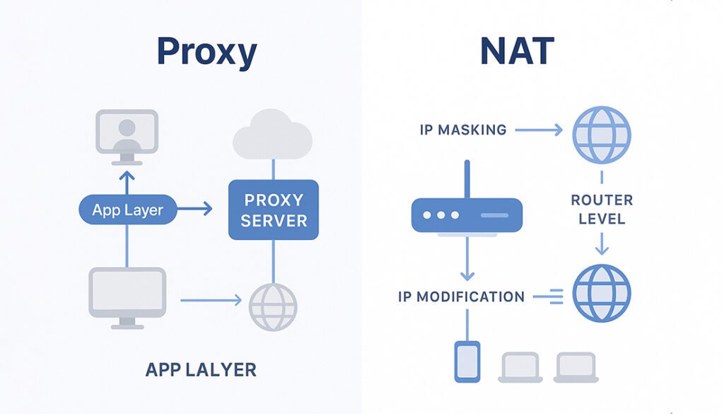 Proxy vs NAT Cost Comparison Proxy vs NAT