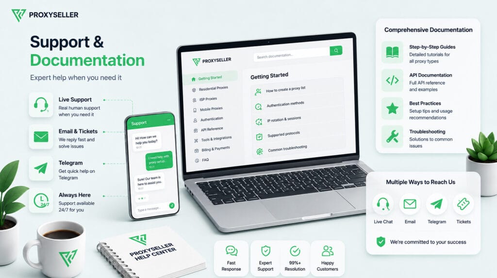 Proxy-seller 6 Proxy-Seller Review Support & Documentation